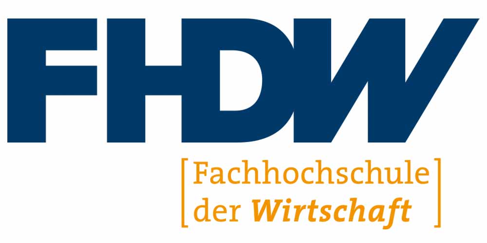 FHDW Logo Fachhchschule der Wirtschaft Paderborn