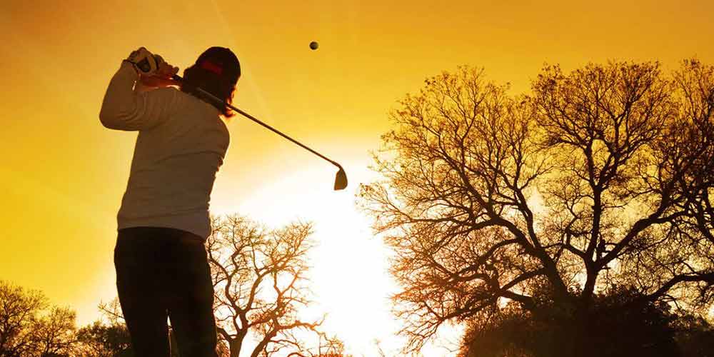 ecoprotec Jugendcup 2016 Golf Schäger Abschlag Sonne Dämmerung Golfplatz